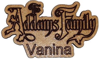 Magnet - La famille Addams personnalisable